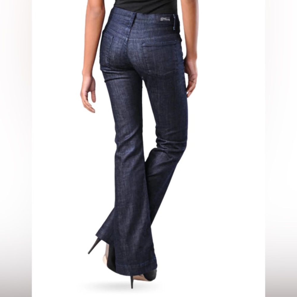 Citizens of Humanity Hutton Stretch High Rise Wide Leg Dark Jeans sz 30